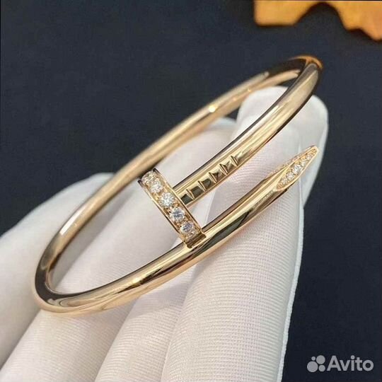 Браслет Cartier Juste un Clou Розовое золото 0,49ct