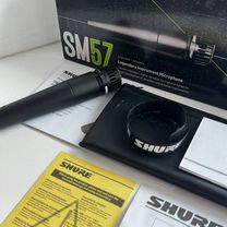 Инструментальный микрофон Shure SM57-lce, новый