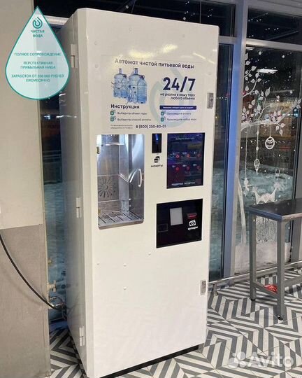 Готовый бизнес автоматов с питьевой водой