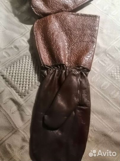 Кожаные руковицы