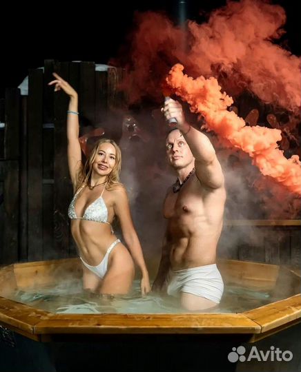 Банный чан/Купель.Уличная баня