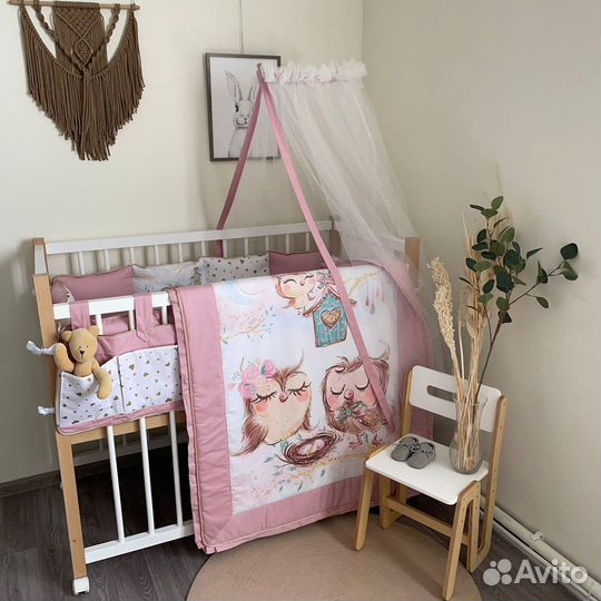 Комплекты в кроватку Minky Moon