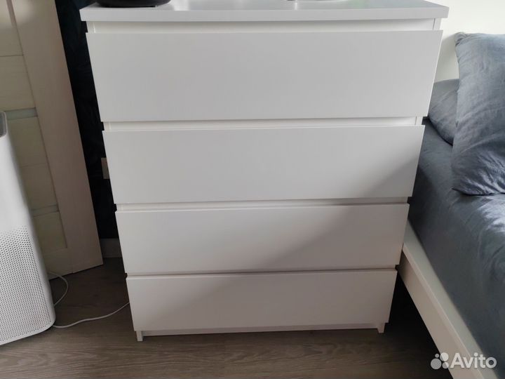 Комод IKEA мальм 4 ящика бу