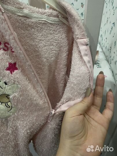 Махровый комбинезон 62