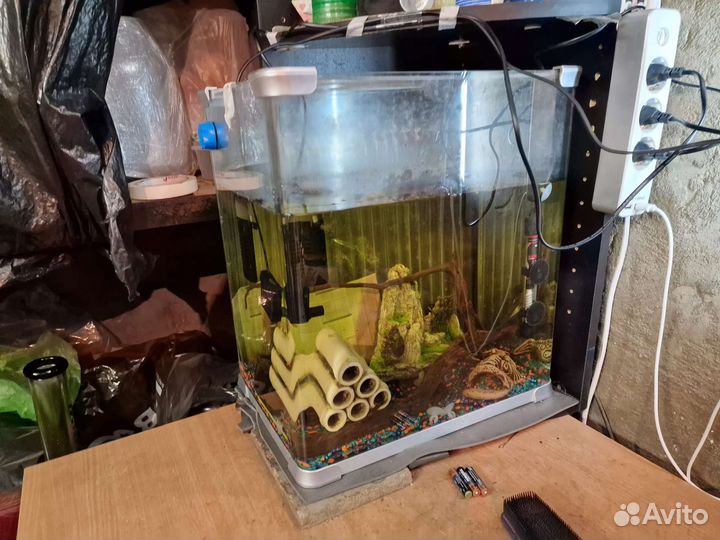 Аквариум с рыбками