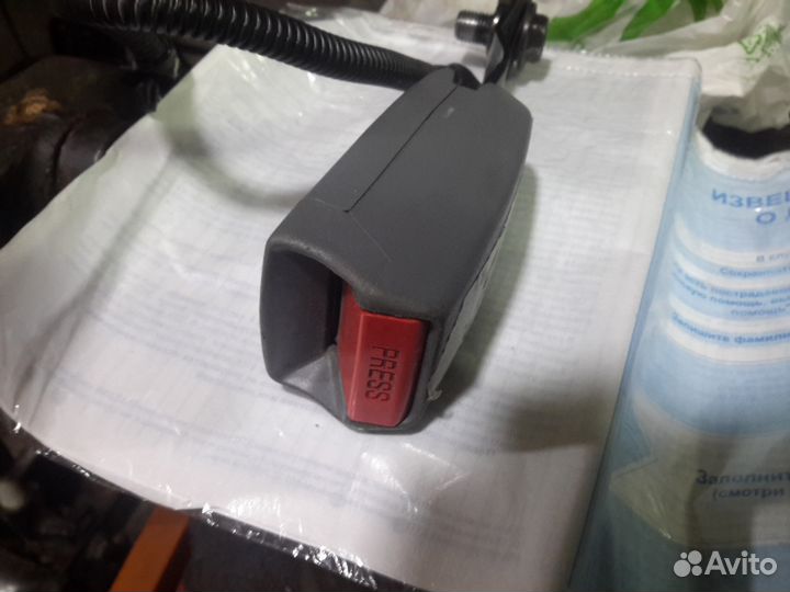 Замок ремня безопастности водителя Акура Мдх