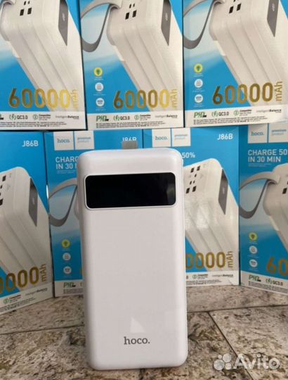 Повер банк hoco J86B 60000MAH новый
