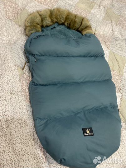 Зимний конверт в коляску