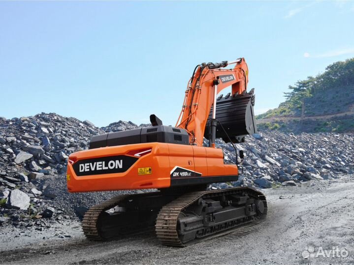 Гусеничный экскаватор Develon DX490LC-7B, 2024