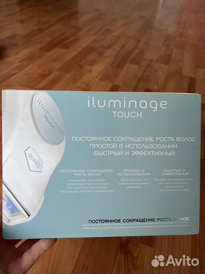 Фотоэпилятор illuminage touch на 300 вспышек