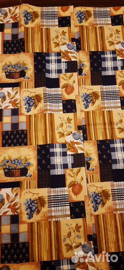 Шторы на кухню со шторной лентой (новые занавески)