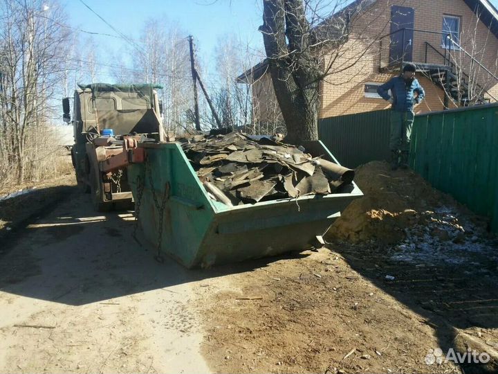 Вывоз мусора контейнером