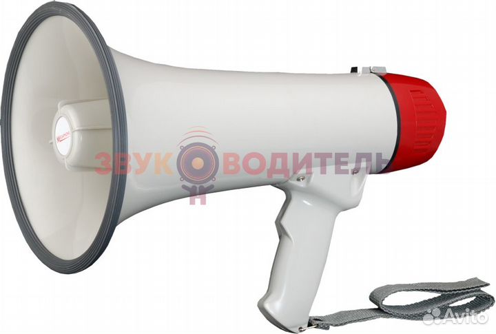 Мегафон рупорный матюгальник ручной с записью
