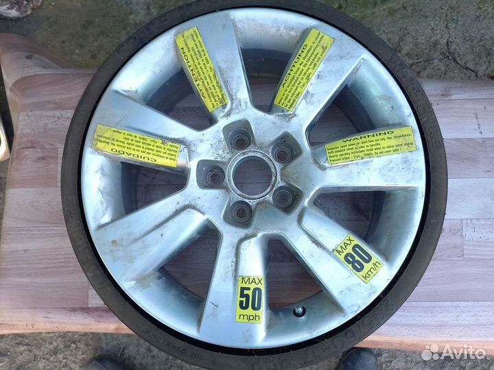 Диск + докатка на audi a6 r17 новый