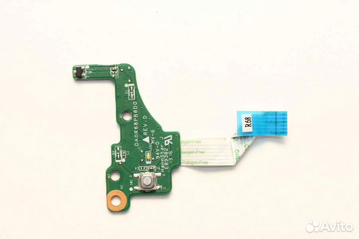 Плата включения DA0R68PB6D0 для HP Pavilion 17 E