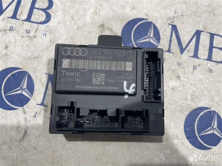 Блок управления двери передний левый Audi A6 C6