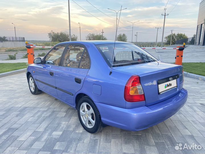 Hyundai Accent 1.5 МТ, 2005, 169 815 км