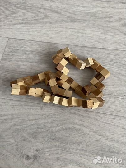 Головоломка змейка -кубик