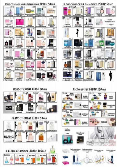 Духи и косметика Essens