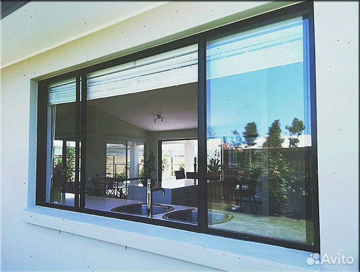 Окна алюминиевые
