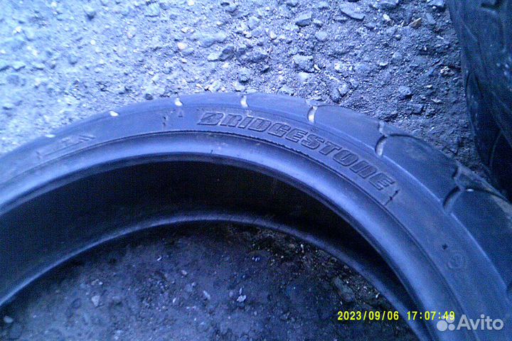 120 70 R17 - мота шина bridgestoun battlax BT 012