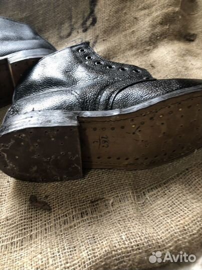 Ботинки ркка кожа