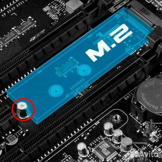 Винт со стойкой для крепления SSD M.2