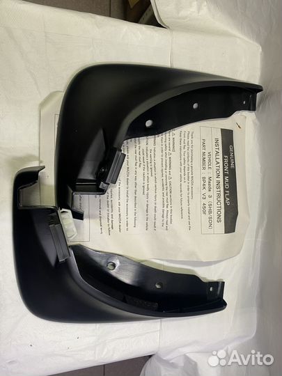 Mazda BP4KV3450F Брызговики Mazda 3 2003-2008 пер
