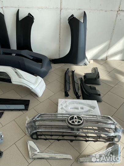 Комплект рестайлинга toyota land cruiser 200