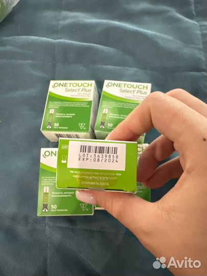 Тест полоски onetouch select plus