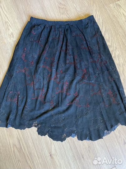 Замшевая юбка