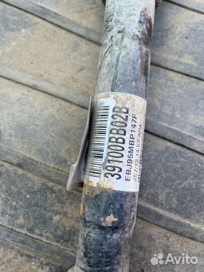 Привод правый всборе ниссан кашкай j10 1.6 2wd