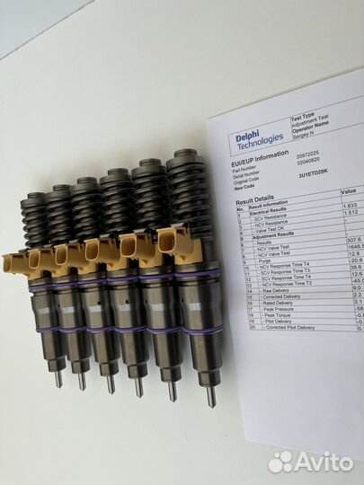 Форсунки Вольво fm9 20530081