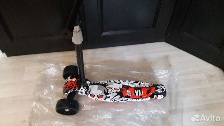 Самокат Scooter широкие колеса