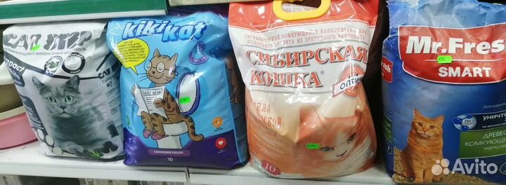 Наполнитель на развес и в упаковках