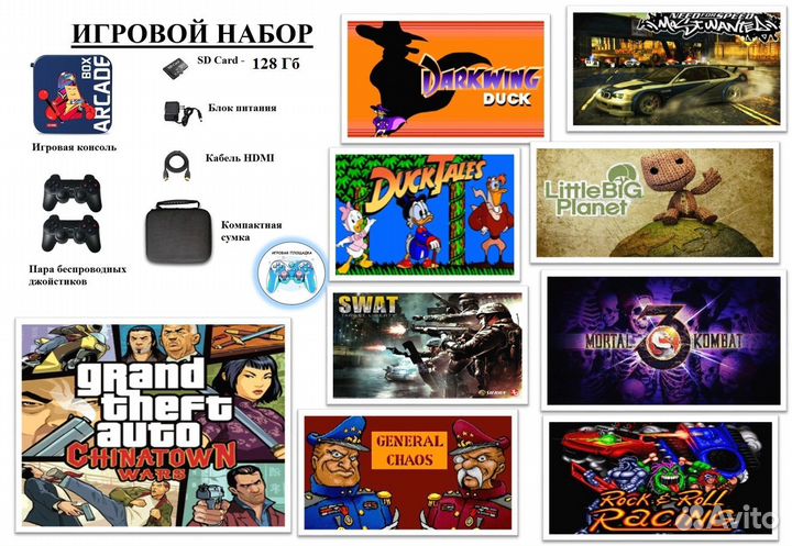 Игровая приставка Arcade Box (128 Гб)