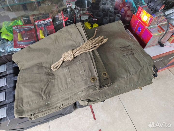 Плащ палатка армейская СССР