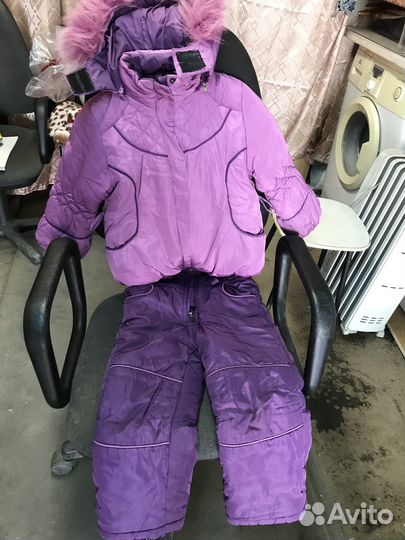 Детский зимний комбинезон бу