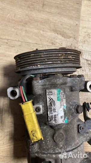 Компрессор кондиционера Peugeot 308 EP6 2011