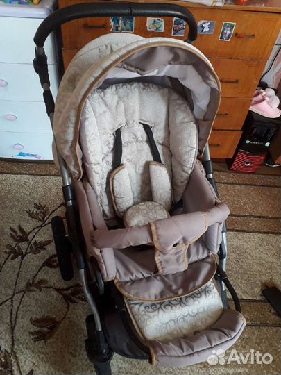 Коляска люлька для новорожденных 2 в 1