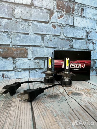 Лампа светодиодная автомобильная H4 H1 40W 6000K