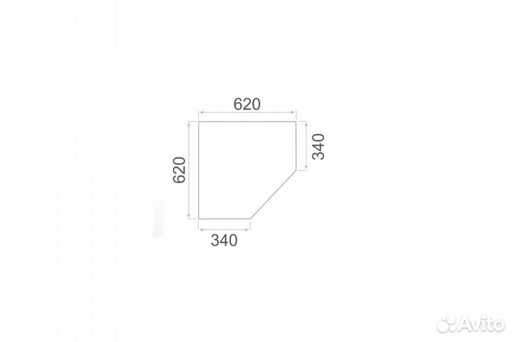 Шкаф угловой Йорк (для прихожей)