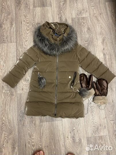 Куртка зимняя для девочки рост 110