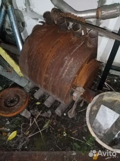 Печь буржуйка булерьян для гаража