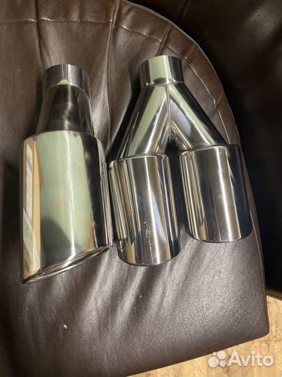 Насадки глушителя двойные пара