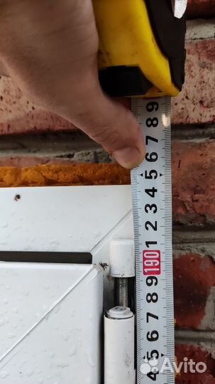 Пластиковая дверь 1шт пвх бу