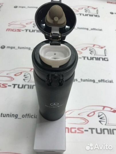 Термос Mercedes Benz черный