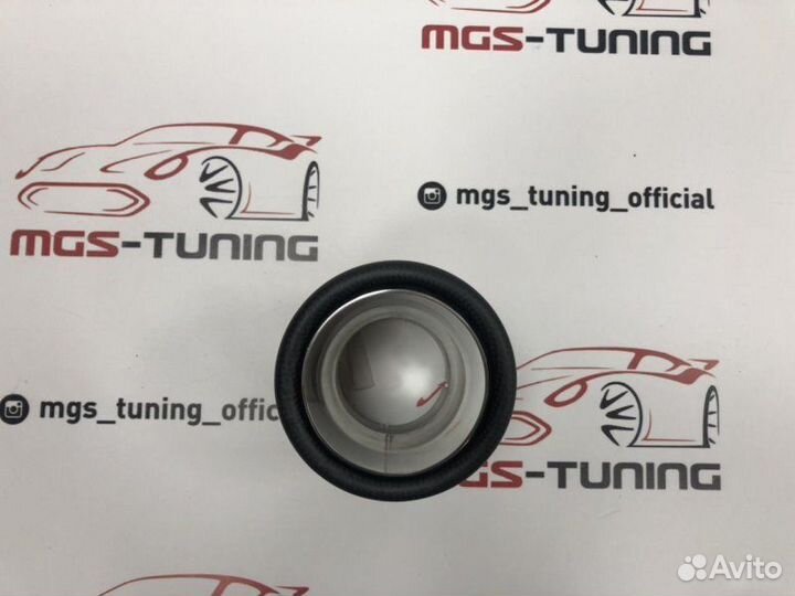 Насадка Akrapovic classic карбон одинарная 102 мм