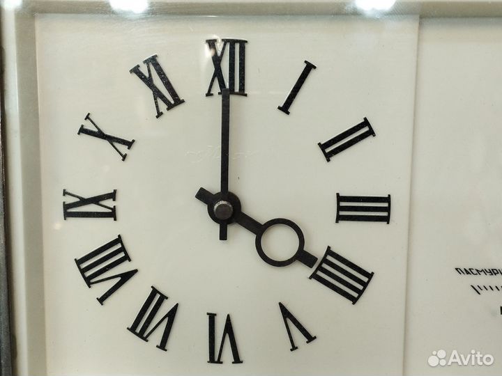 Часы настольные СССР, барометр, термометр