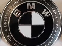 Юбилейная эмблема BMW Black White Edition